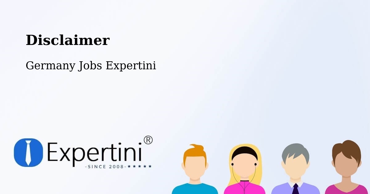 Disclaimer – Stäbelow - Germany Jobs Expertini