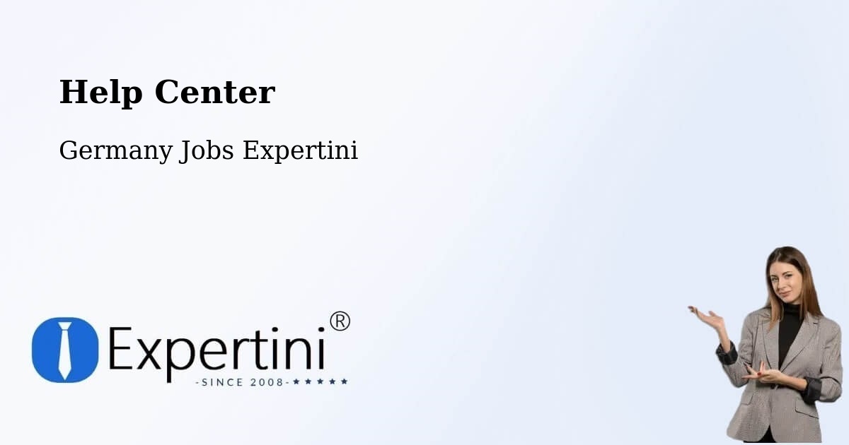 Help Center – Stäbelow - Germany Jobs Expertini