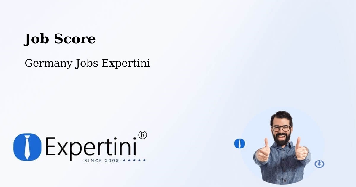 Job Score & Job Description Score Tool – Stäbelow - Germany Jobs Expertini